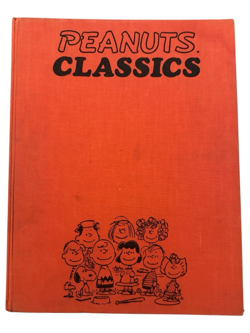 1st Edition Peanuts VTG 1970 Classic Comics Collectible Coffee Table Book